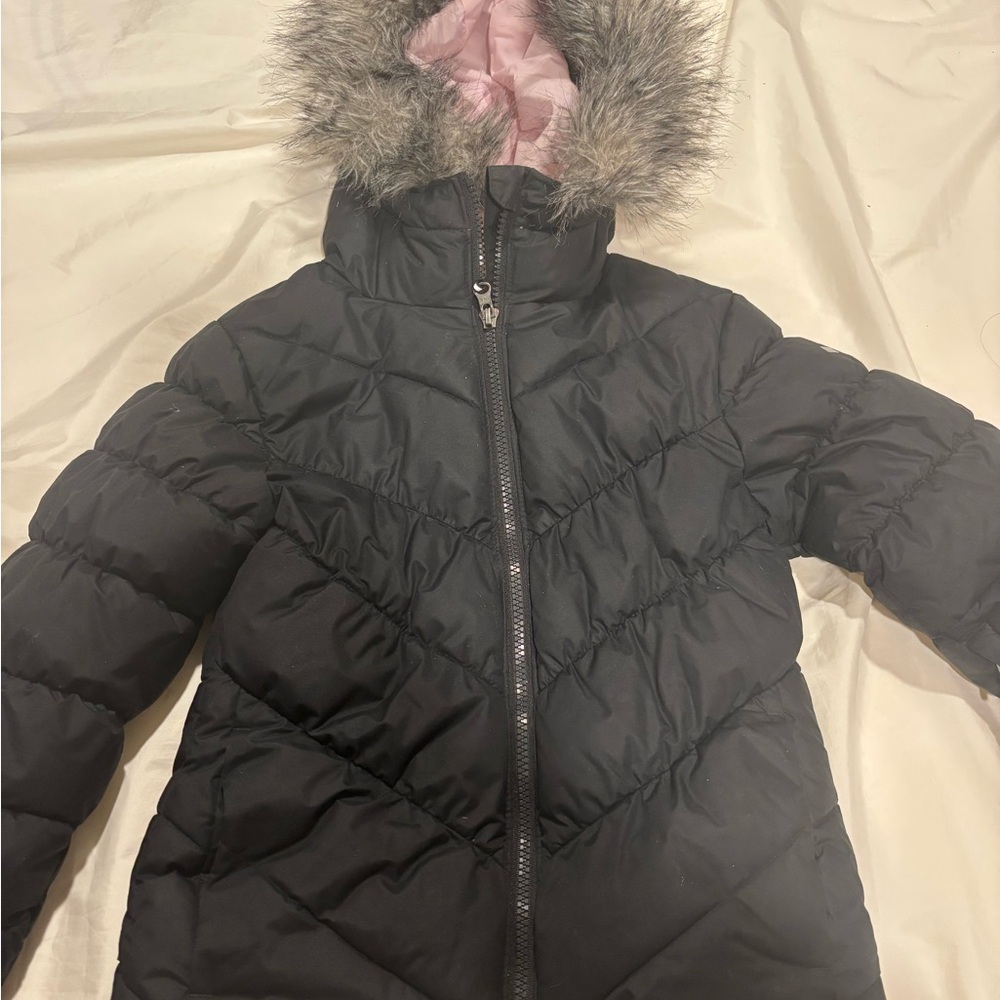 Columbia Black Jacket with Pink Lining XS